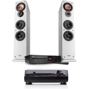 Stereo set met platenspeler tuner cd speler en mp3 opname - Elektronica online kopen? | Korting tot 20
