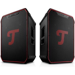 Teufel - ROCKSTER NEO - Stereoset - Set van 2 Bluetooth-speakers - Partyspeaker - 36 uur speeltijd - 130 dB