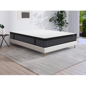 Matras 180 x 200 cm met pocketveren met 7 zones en verfrissend vormgeheugen, dikte 25 cm - TOLCA van YSMÉE