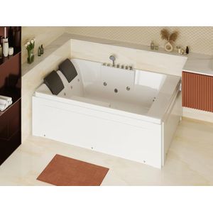 Massagebad - 2 personen - 515 L - 182 x 122 x 62 cm - Hoek links - THALASSA