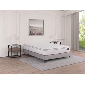 Matras – 140 x 190 cm – Brandwerend – Pocketveren – 5 comfortzones – Geheugenschuim – Met geïntegreerde topmatras – Dikte: 28 cm – OROS van YSMÉE HÔTEL