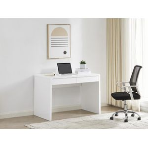 Bureau met 2 lades - Mdf - Wit gelakt - VACELA