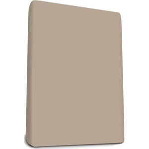 Adore Hoeslaken Splittopper Badstof Stretch Taupe 160 x 210 cm