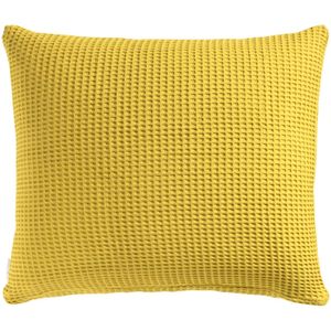 Heckett & Lane Kussensloop Wafel Pillowcase Curry Yellow 60 x 70 cm