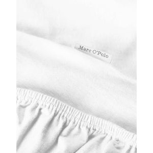 Marc O'Polo Hoeslaken Premium Organic Jersey Wit 180-200 x 200-220 cm