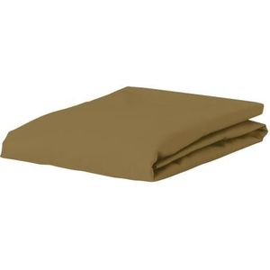 Essenza Hoeslaken The Perfect Organic Jersey Olive 180-200 x 200-220 cm