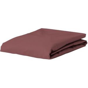 Essenza Hoeslaken The Perfect Organic Jersey Marsala 180-200 x 200-220 cm