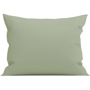 Yellow Kussensloop Percale pillowcase Silent Green 60 x 70 cm
