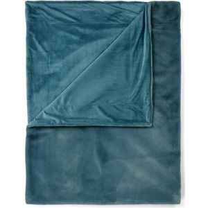 Essenza Plaid Furry Denim Blue 150 x 200 cm