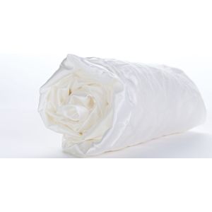 Emperior Silk Convenience Hoeslaken Topper 160 x 200 cm Off White