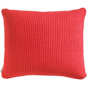 Heckettlane - Wafel kussensloop - 60x70 - Fiery Red