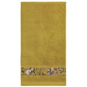 Essenza Handdoek Fleur Geel 60 x 110 cm