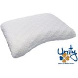 Mahoton Hoofdkussen Unity Gezondheidskussen Soft 12 cm - incl. 2 stuks molton kussenslopen