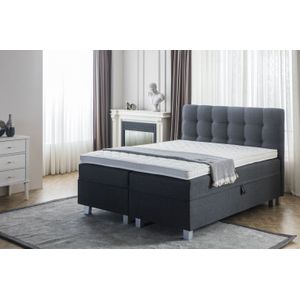 Dreamhouse Boxspring Big Storage Antraciet 160 x 200 cm