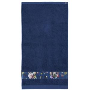 Essenza Handdoek Fleur Blauw 60 x 110 cm