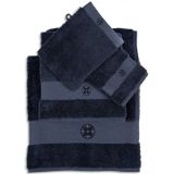 Kayori Sento - Handdoek - 50x100 - Donkerblauw