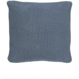 Marc O'Polo Sierkussen vierkant Nordic knit Sierkussen vierkant Smoke blue 50x50