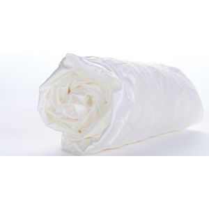 Emperior Silk Convenience Hoeslaken Topper 100 x 210 cm Off White