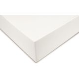 Zo!Home Hoeslaken Satinado fitted sheet Off white 180 x 200 cm