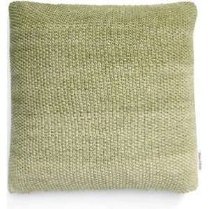 Marc O'Polo Sierkussen Nordic knit melange Sierkussen Mosgroen 50x50