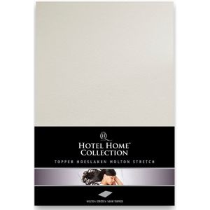 Luna Hotel Home Collection - Topper Molton-Stretch - Wit