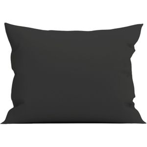 Yellow Kussensloop Percale pillowcase Volcano Black 60 x 70 cm