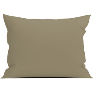 Yellow Kussensloop Percale pillowcase Safari Sand 60 x 70 cm