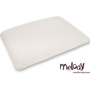 Mahoton Hoofdkussen Melody 55/55 Soft 12 cm - incl. 2 stuks molton kussenslopen