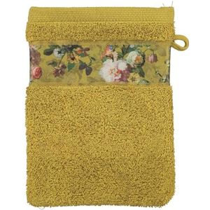 Essenza Washand Fleur Geel 16 x 22 cm