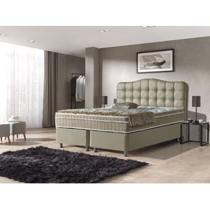 Dreamhouse Opbergboxspring Marrakech Taupe 180 x 200 cm