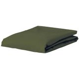 Essenza Hoeslaken The Perfect Organic Jersey Forest green 180-200 x 200-220 cm