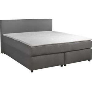 Mörgenn Boxspring Parga - Lederlook - Complete set - 200x200