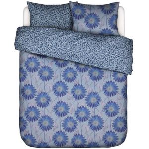 Essenza Dekbedovertrek Yule chambray blue 200 x 220 + 2x 60 x 70 cm