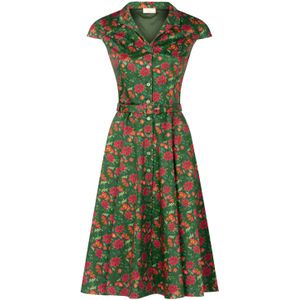 Swing jurk - Topvintage Boutique Collection - Groen