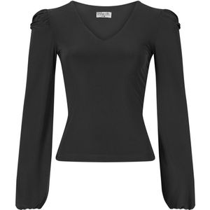 Top - Vintage Chic for Topvintage - Zwart