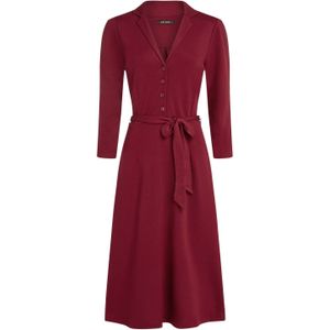 A-lijn jurk - King Louie - Rood/Bordeauxrood