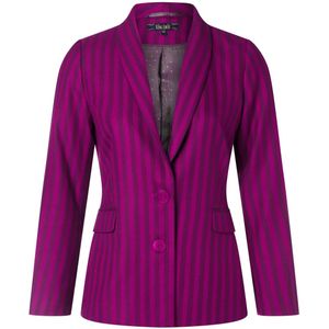 Blazer dames - King Louie - Paars/Roze/Fuchsia - Maat 36