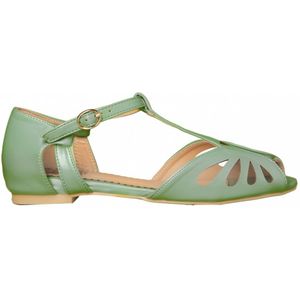 Ballerina - Banned Retro - Groen - Maat 40