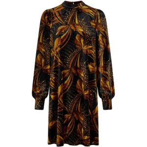 A-lijn jurk - King Louie - Zwart/Multicolour