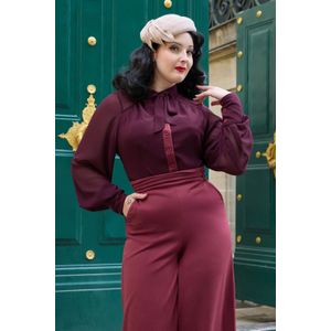 Top - Miss Candyfloss - Rood/Bordeauxrood