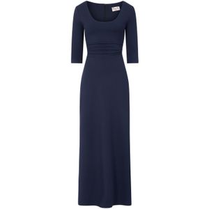 Effen jurk - Vintage Chic for Topvintage - Blauw/Donkerblauw