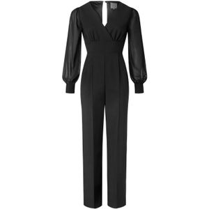 Jumpsuit - Glamour Bunny Business Babe - Zwart