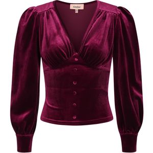 Top - Timeless - Rood/Bordeauxrood