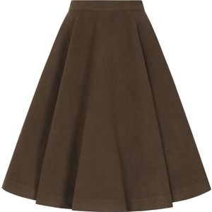 Swing rok - Hearts & Roses - Bruin