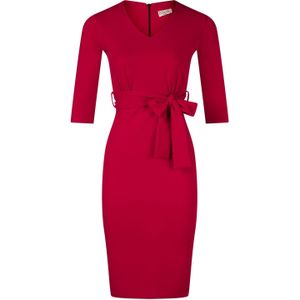 Strakke jurk - Vintage Chic for Topvintage - Rood