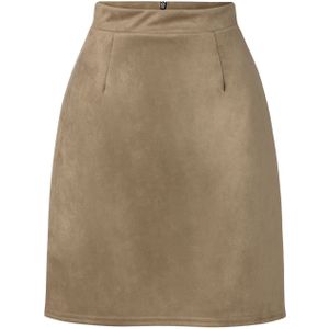 Topvintage - Vintage Chic - A-lijnrok - Bruin