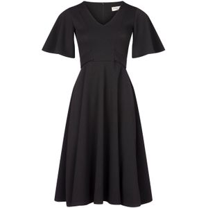 Swing jurk - Vintage Chic for Topvintage - Zwart