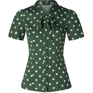 Blouse - Hearts & Roses (Groen)