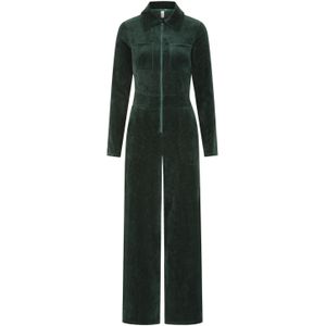 Blutsgeschwister - Jumpsuit - Donkergroen - Organische Ribkatoenmix