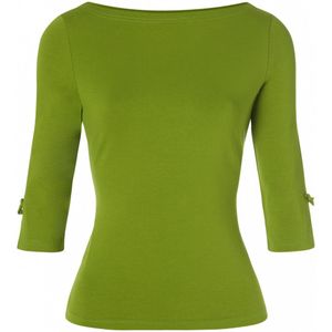 Top - Banned Retro - Groen/Olijfgroen